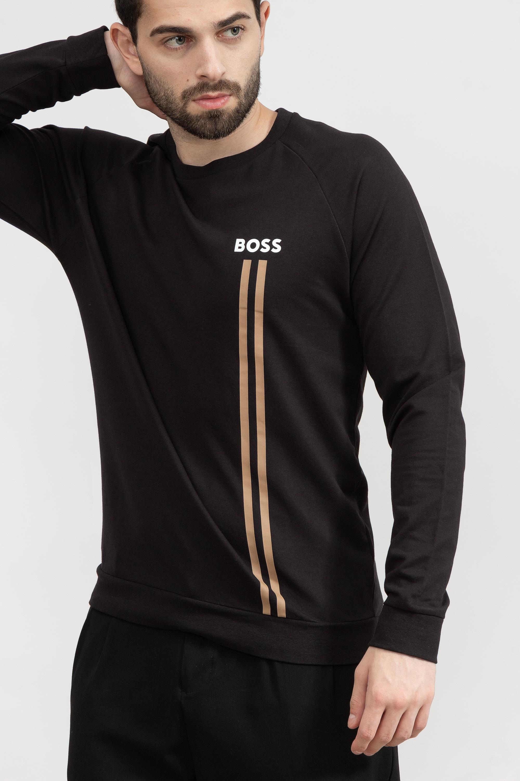 Boss Authentic Erkek Bisiklet Yaka Sweatshirt