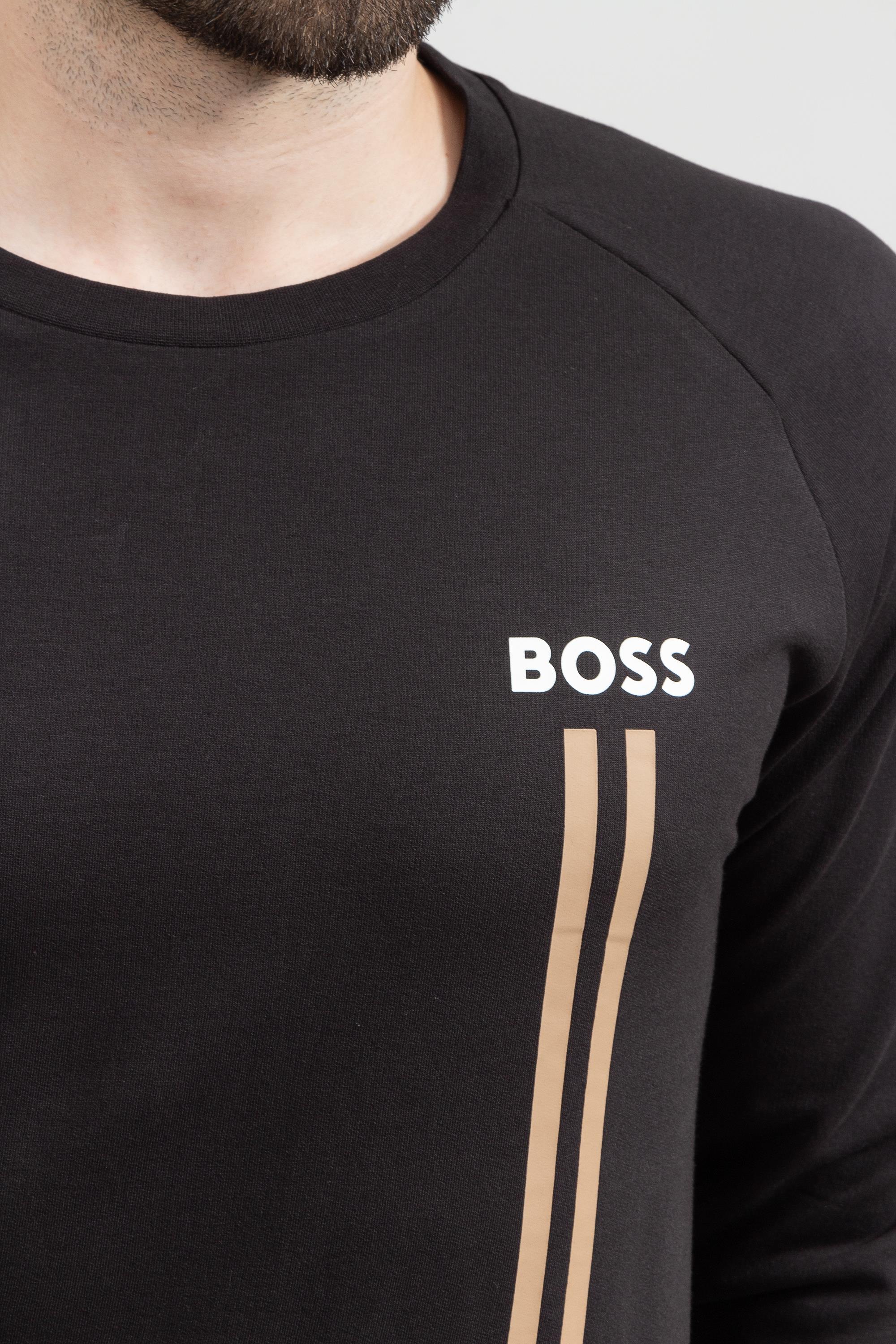 Boss Authentic Erkek Bisiklet Yaka Sweatshirt