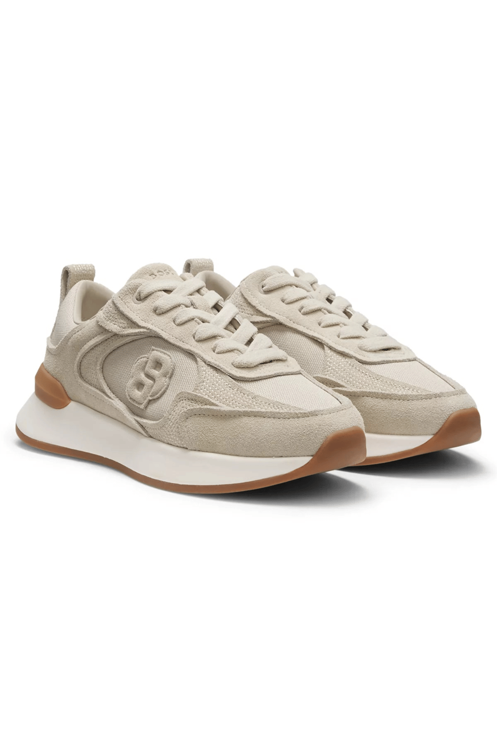 BOSS B Icon Runn Stcsdcv Kadın Sneaker Bej