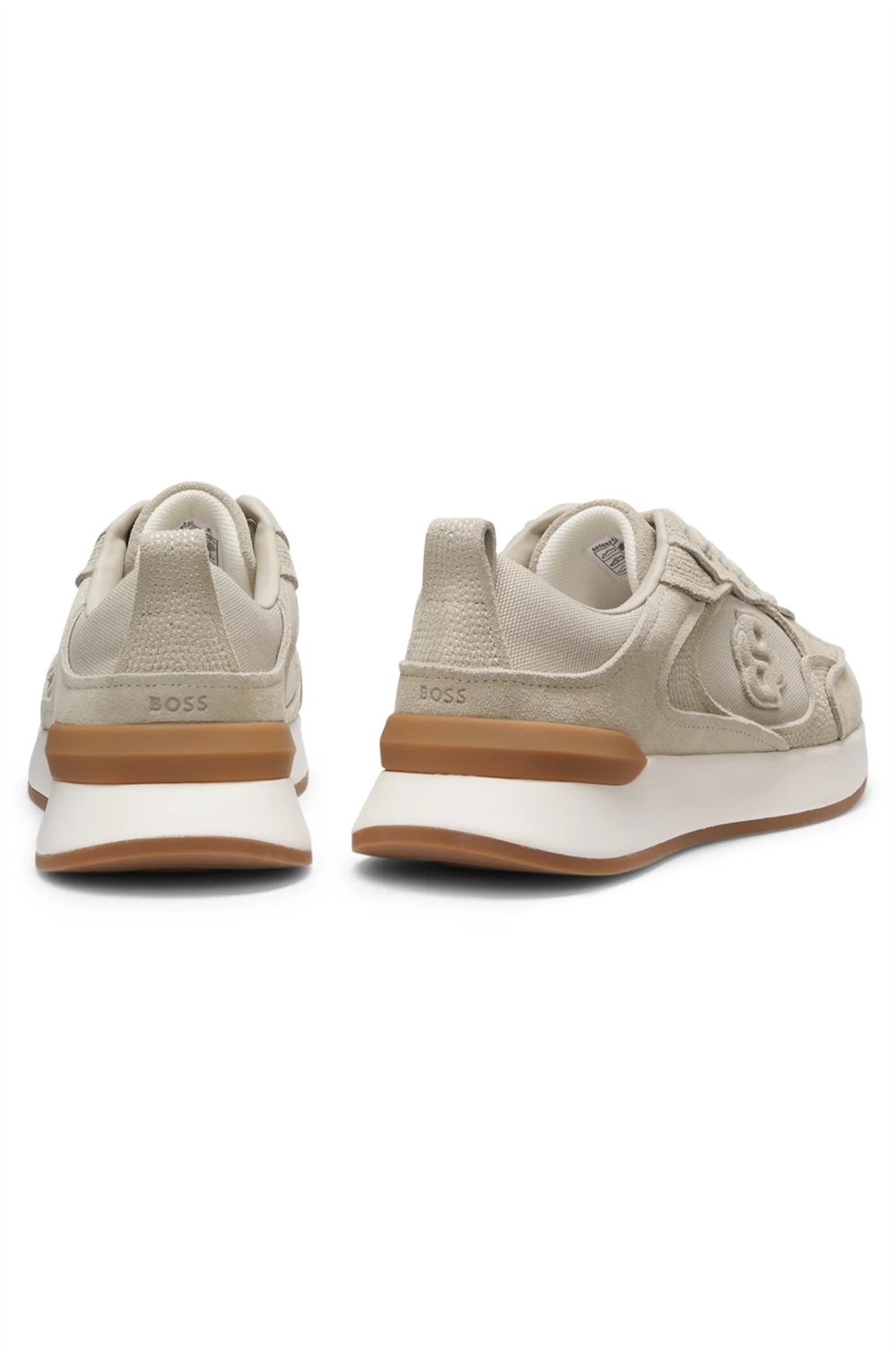 BOSS B Icon Runn Stcsdcv Kadın Sneaker Bej