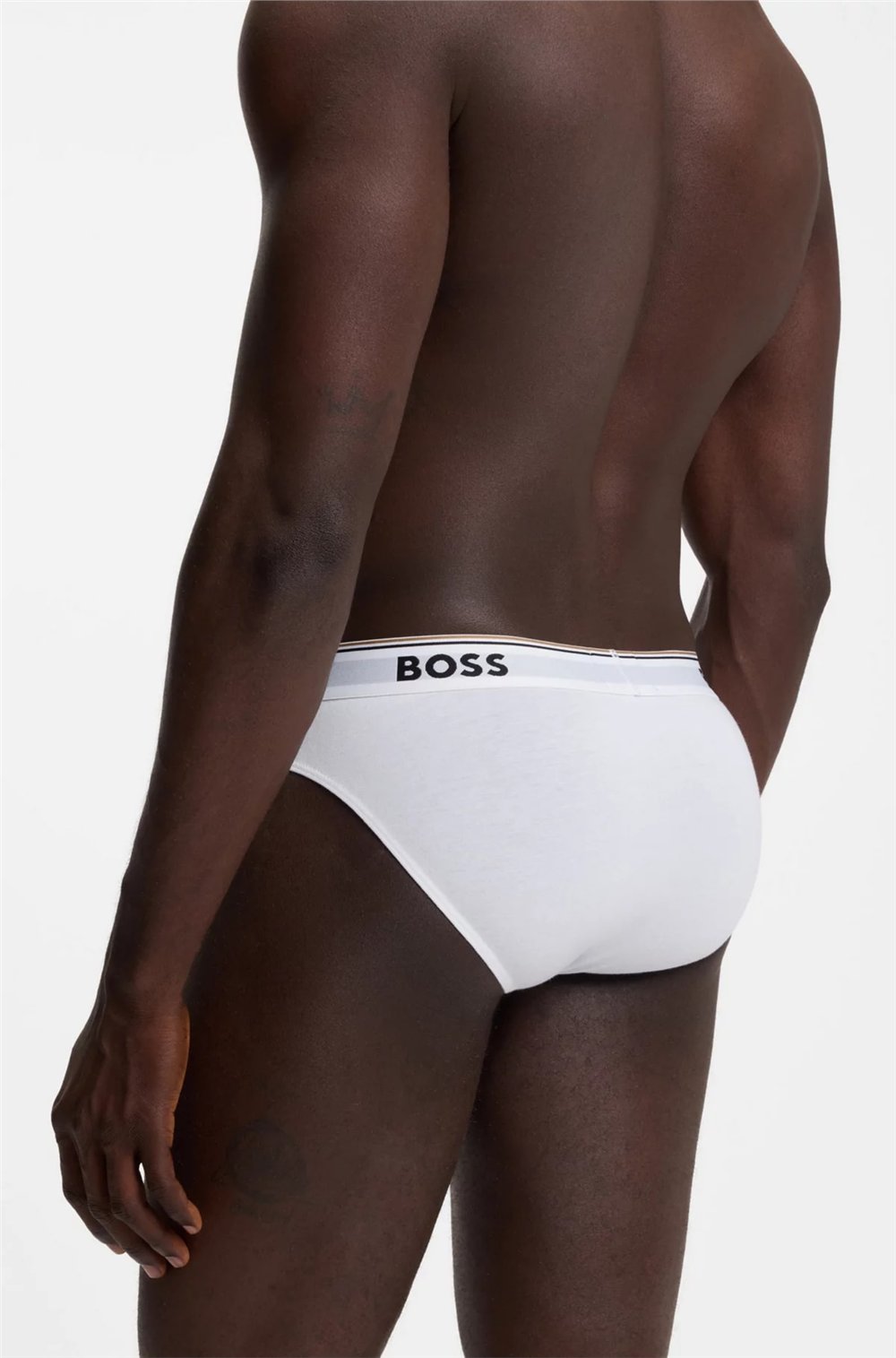 BOSS Brief 3P Power Erkek 3lü Boxer Beyaz