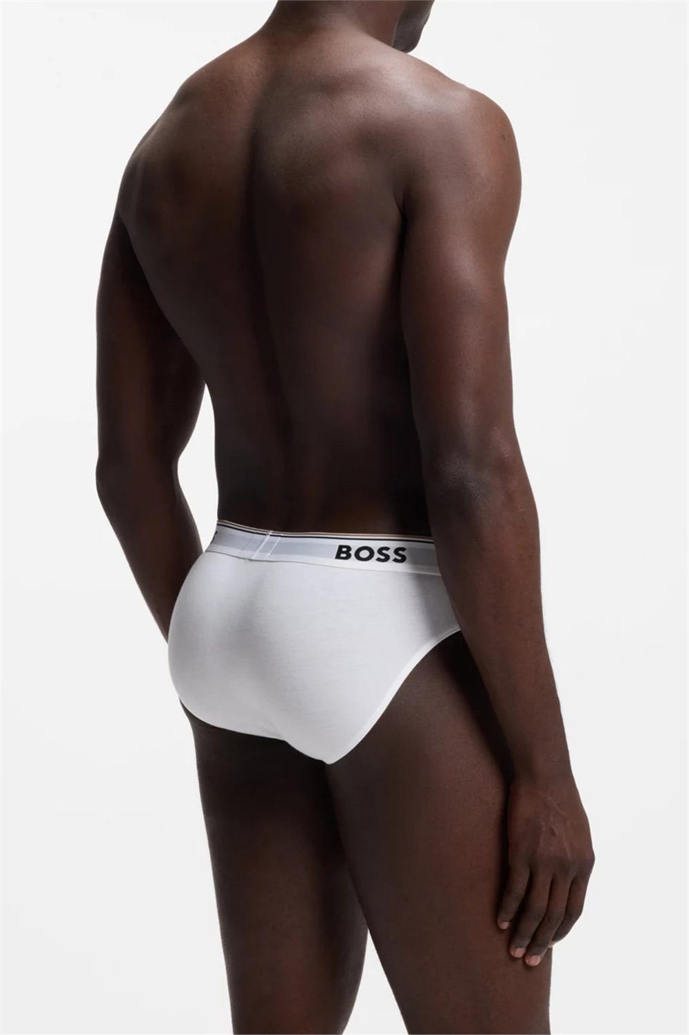 BOSS Brief 3P Power Erkek 3lü Boxer Beyaz