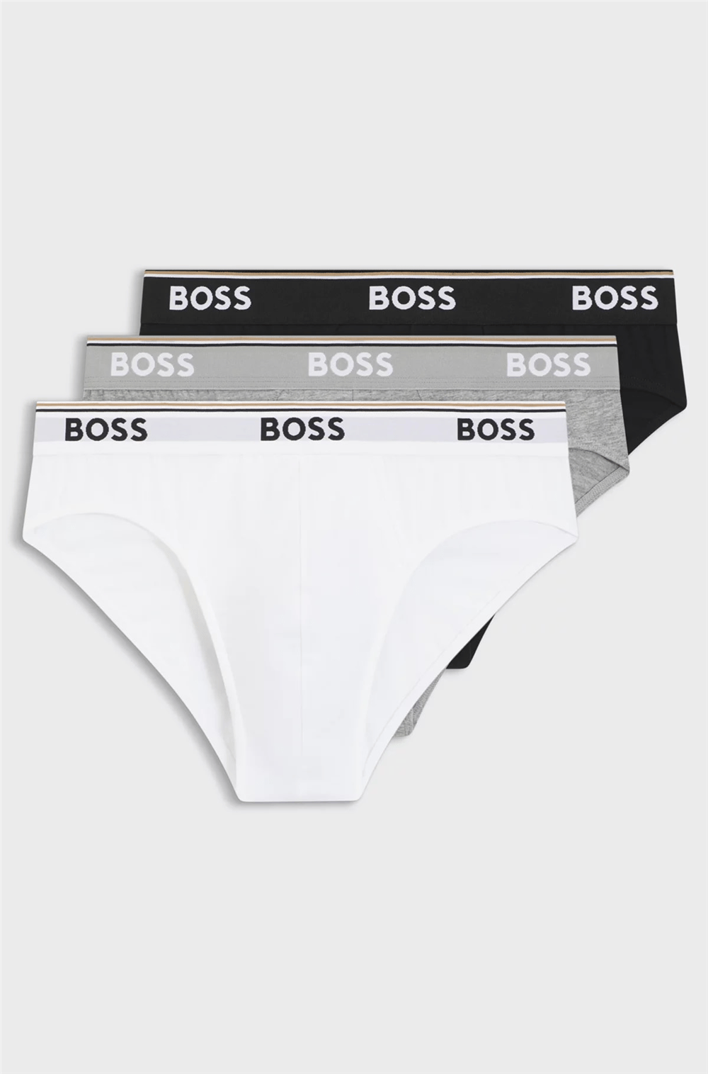 BOSS Brief 3P Power Erkek 3lü Boxer Çok Renkli