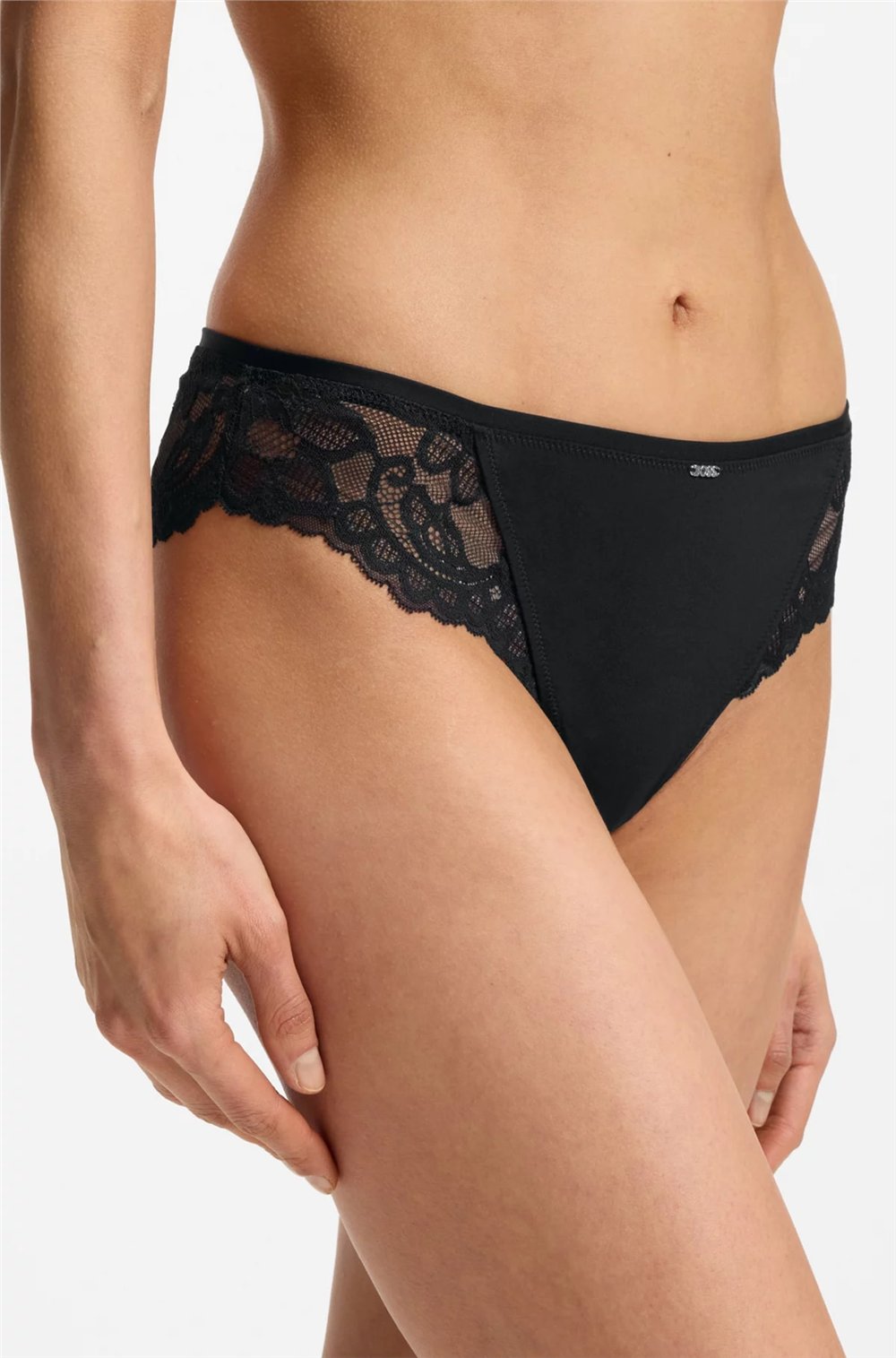 BOSS Brief Blossom Kadın Külot Siyah