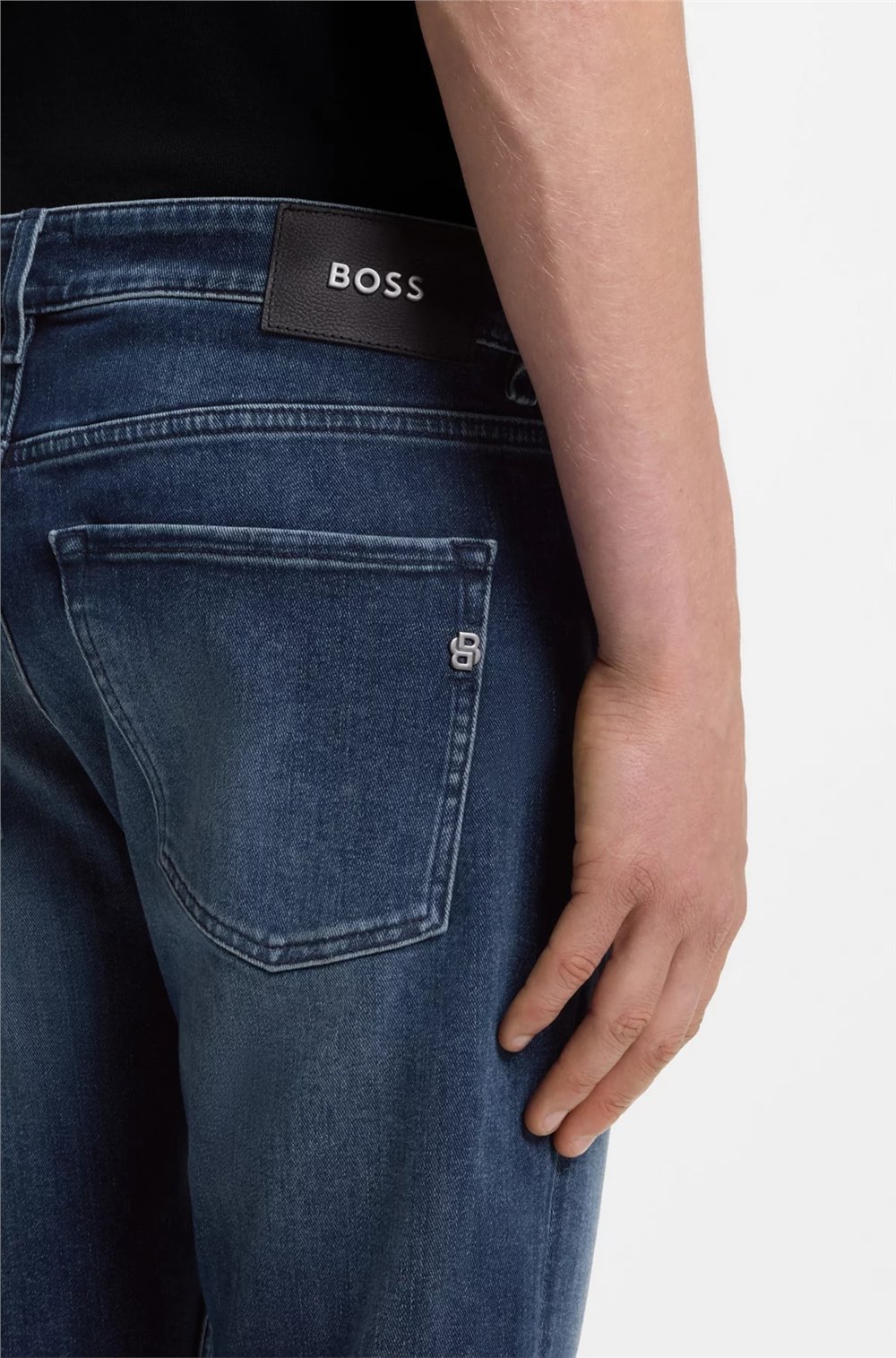 BOSS C Delaware Erkek Jean Pantolon Mavi