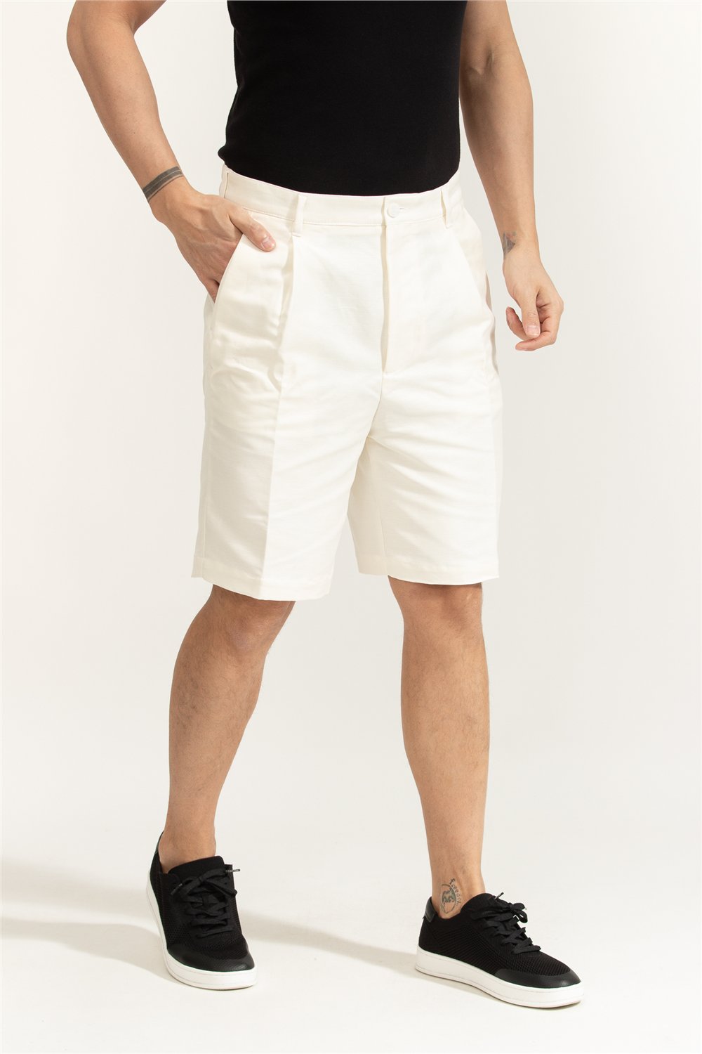 Boss C Kai Dpl Short L Aston Martin Erkek Şort Beyaz