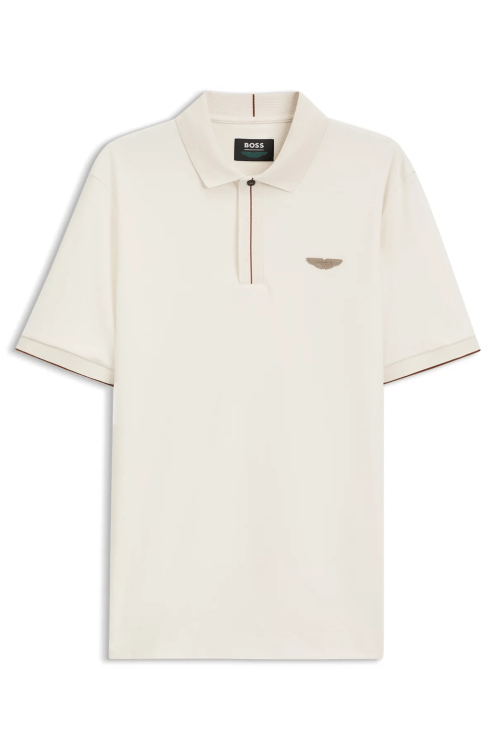BOSS C Parlay 80 Am Erkek Polo Yaka T-Shirt Beyaz