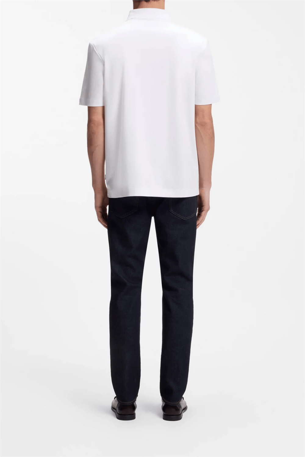 BOSS C Parris 01 Erkek Polo Yaka T-Shirt Beyaz