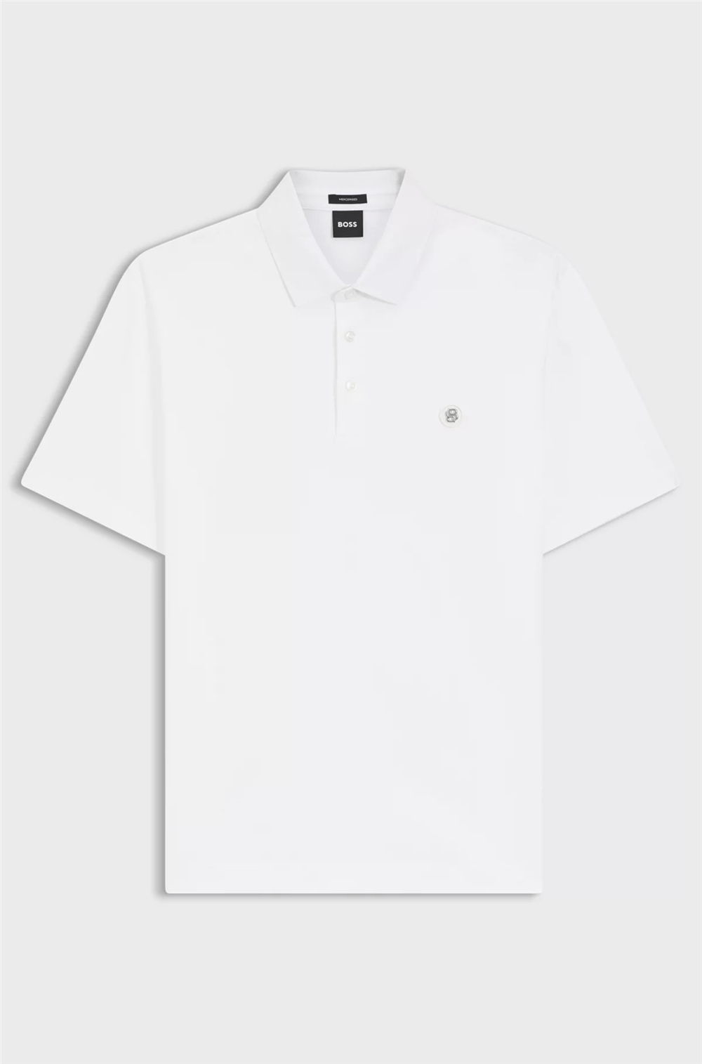 BOSS C Parris 01 Erkek Polo Yaka T-Shirt Beyaz