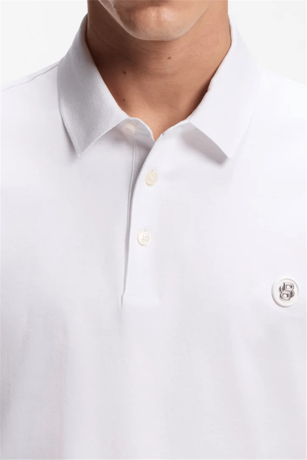 BOSS C Parris 01 Erkek Polo Yaka T-Shirt Beyaz