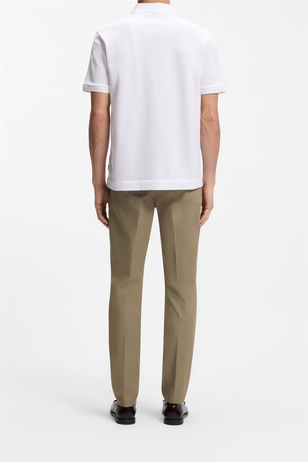 Boss C Parris 98 Erkek Polo Yaka T-Shirt Beyaz