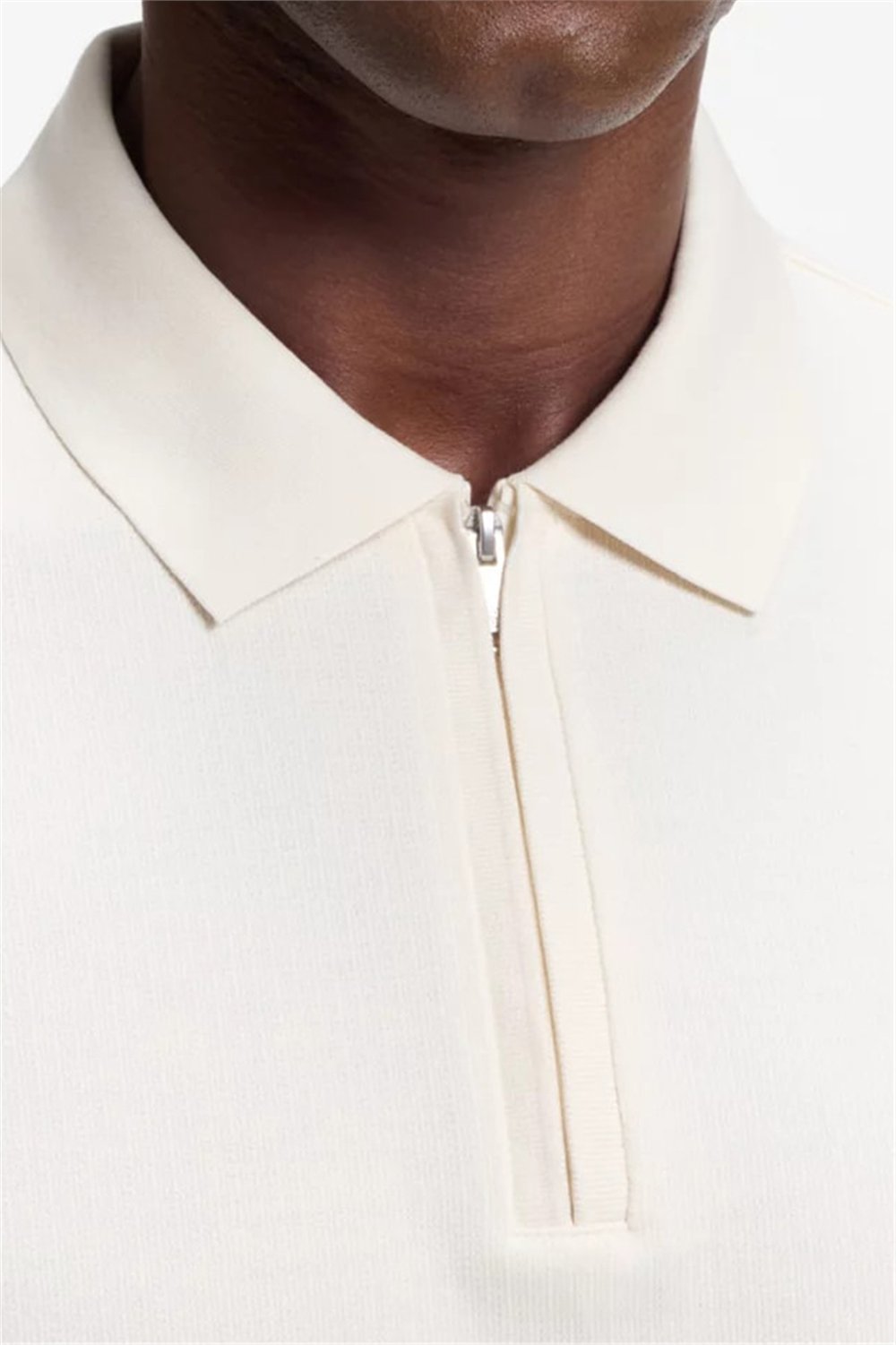 BOSS C Pei 90 Erkek Polo Yaka T-Shirt Beyaz