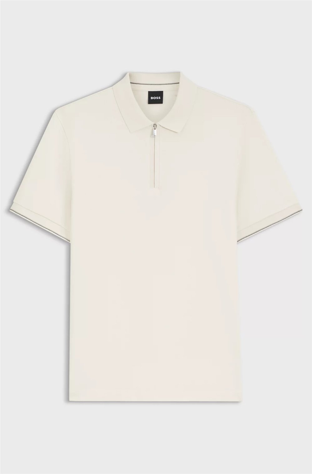 BOSS C Pei 90 Erkek Polo Yaka T-Shirt Beyaz
