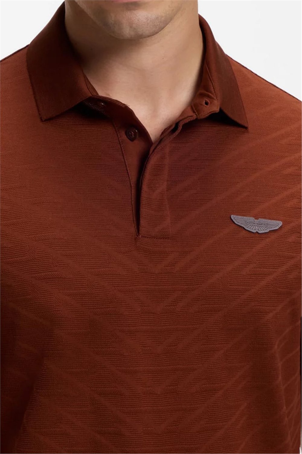 BOSS C Prout 180 Am Erkek Polo Yaka T-Shirt Kahverengi