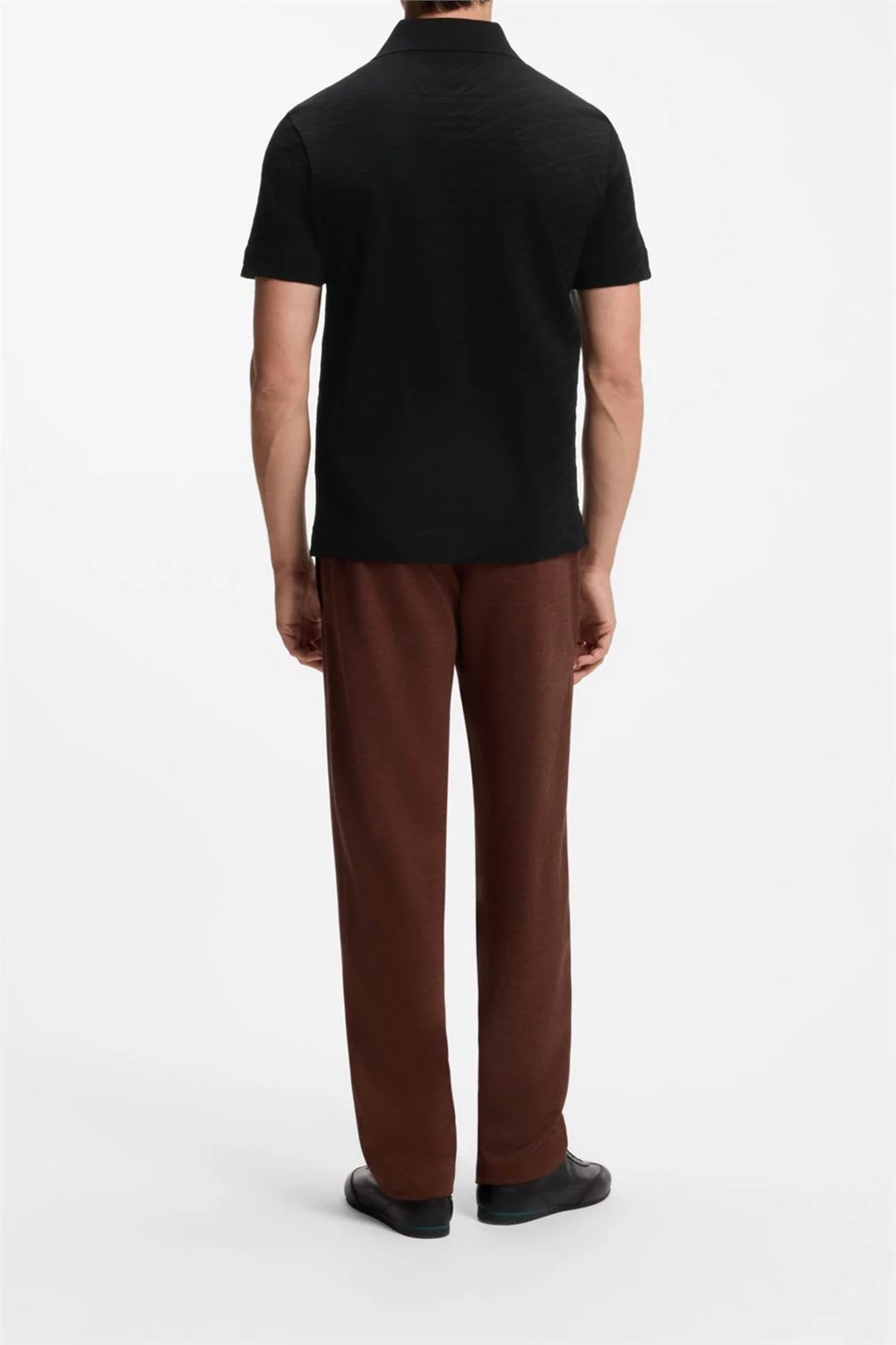 BOSS C Prout 180 Am Erkek Polo Yaka T-Shirt Siyah