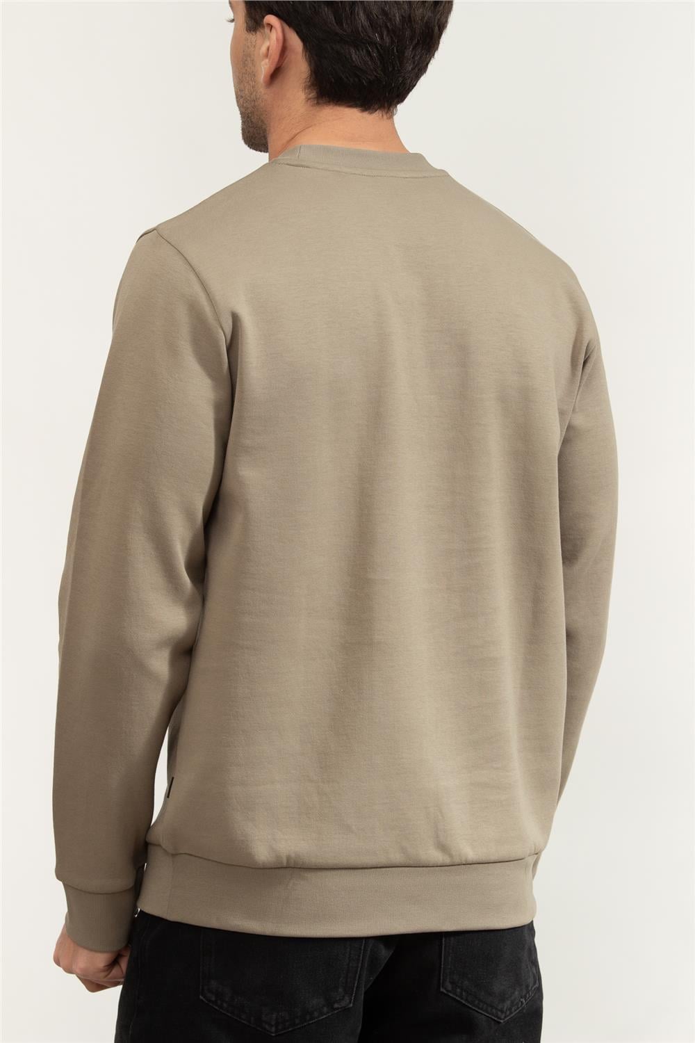 Boss C-Sharpe 01 Erkek Bisiklet Yaka Sweatshirt