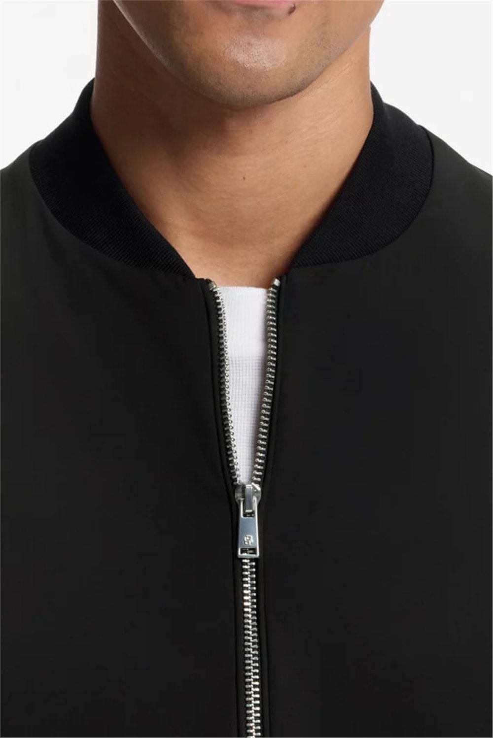 BOSS C Skiles 55 Erkek Fermuarlı Sweatshirt Siyah