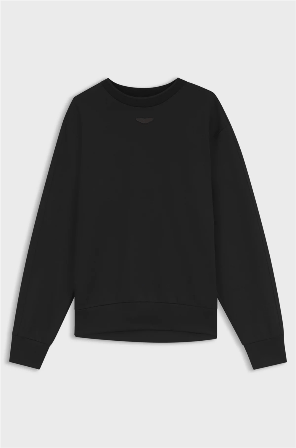 BOSS C Soleri 180 Am Erkek Bisiklet Yaka Sweatshirt Siyah