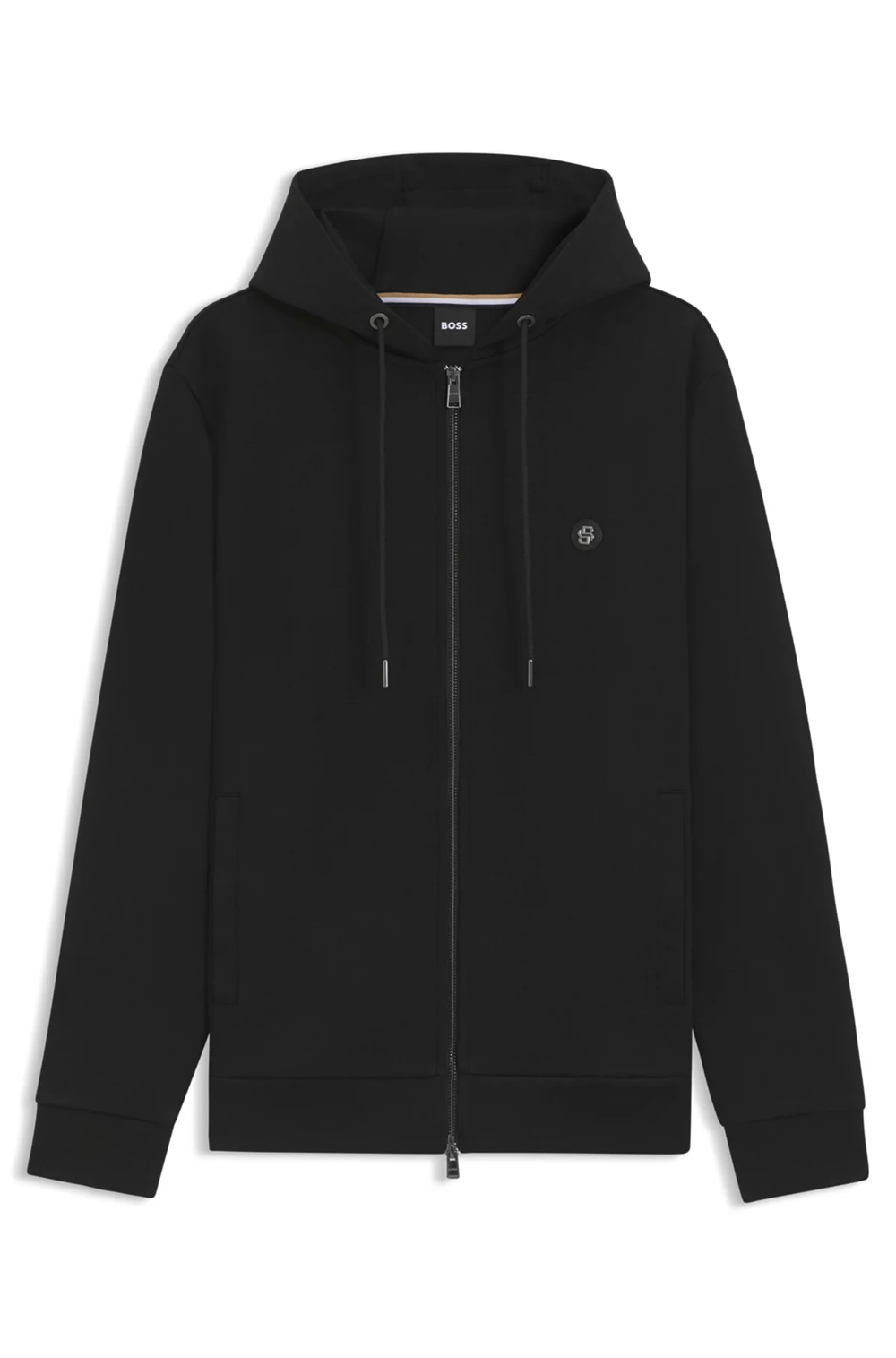 Boss C-Spence 01 Erkek Fermuarlı Sweatshirt Siyah