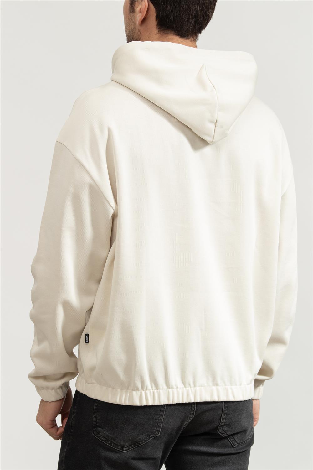 BOSS C-Stevens Erkek Kapüşonlu Sweatshirt