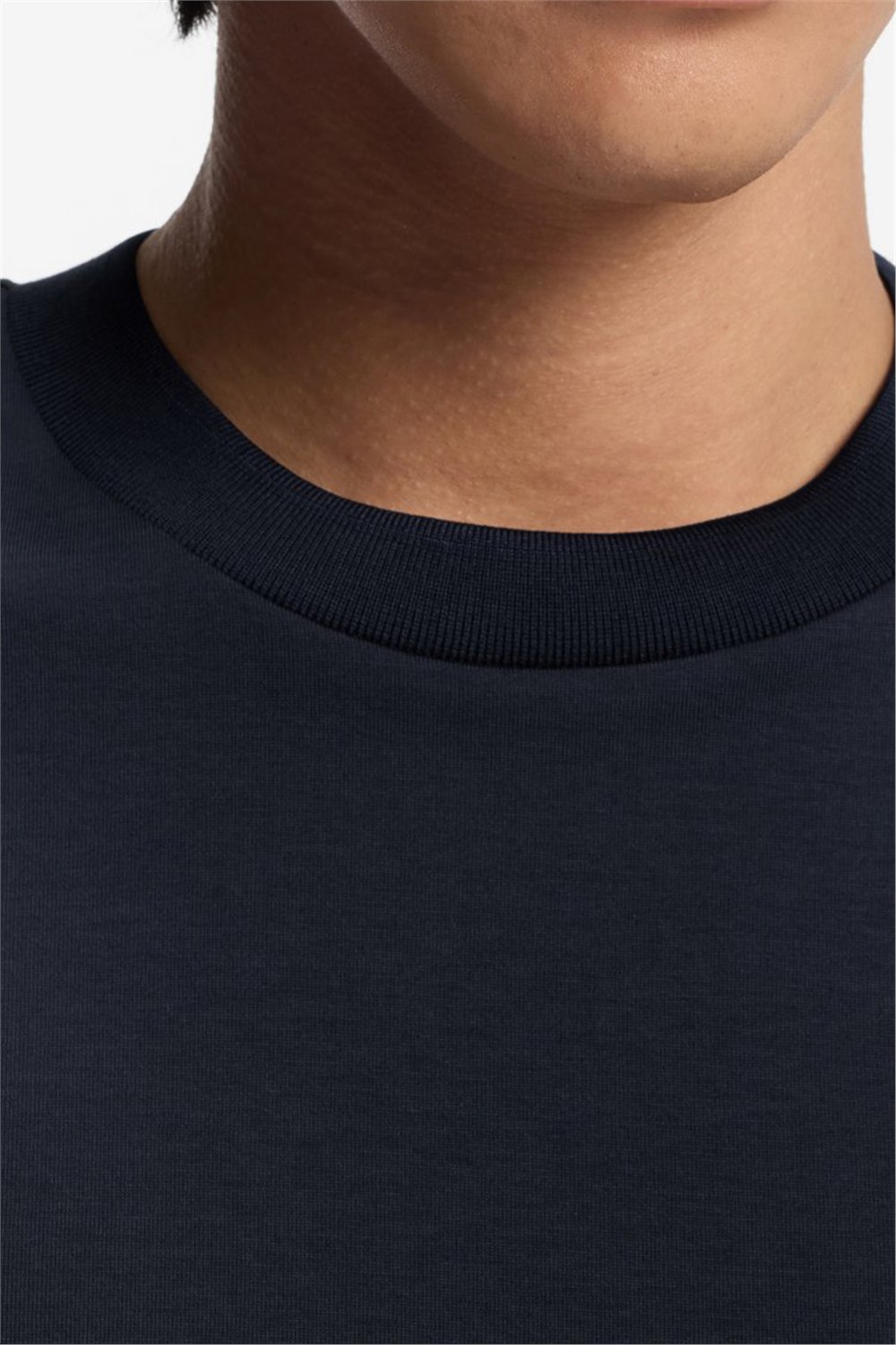 Boss C Tames 98 Erkek Bisiklet Yaka T-Shirt Mavi