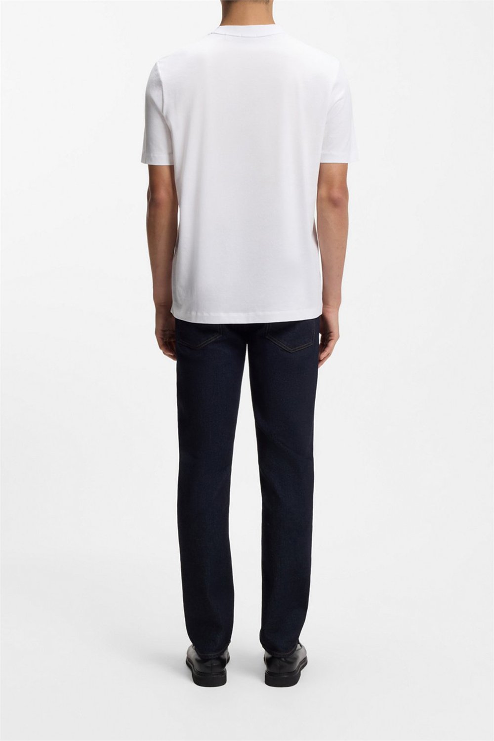 BOSS C Taut 10 Erkek Bisiklet Yaka T-Shirt