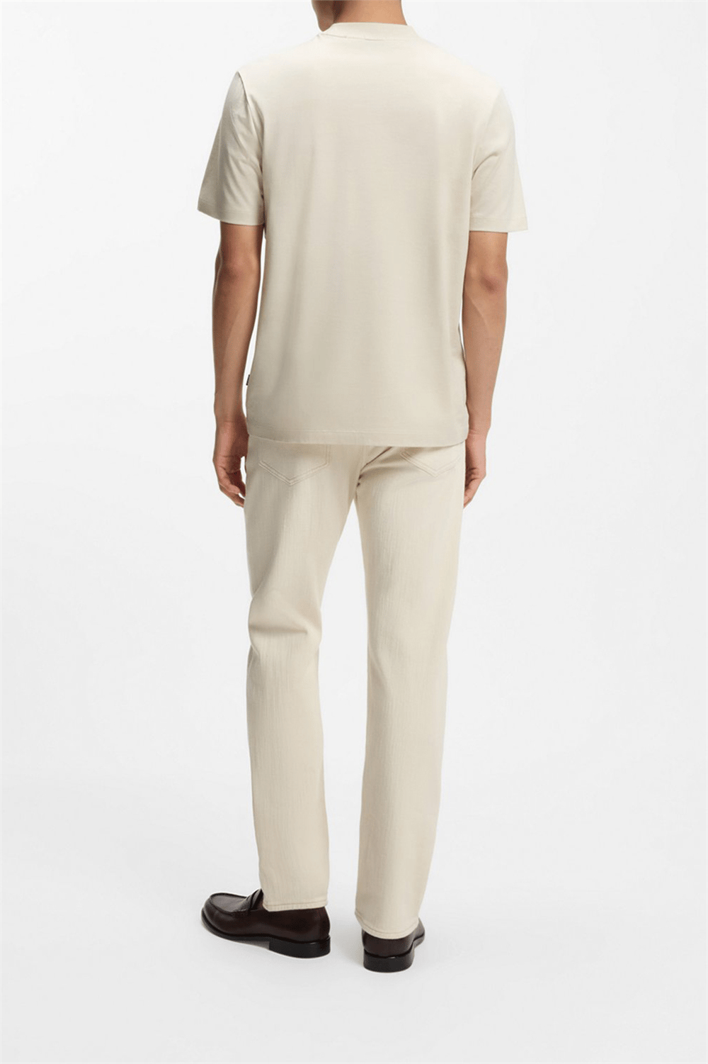 BOSS C Taut 10 Erkek Bisiklet Yaka T-Shirt