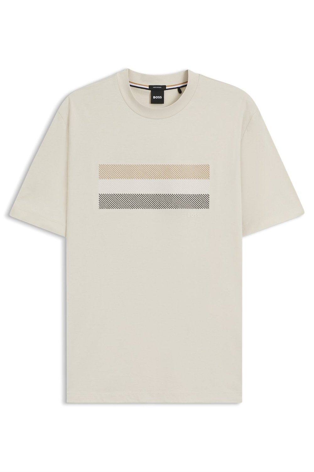 BOSS C Taut 10 Erkek Bisiklet Yaka T-Shirt