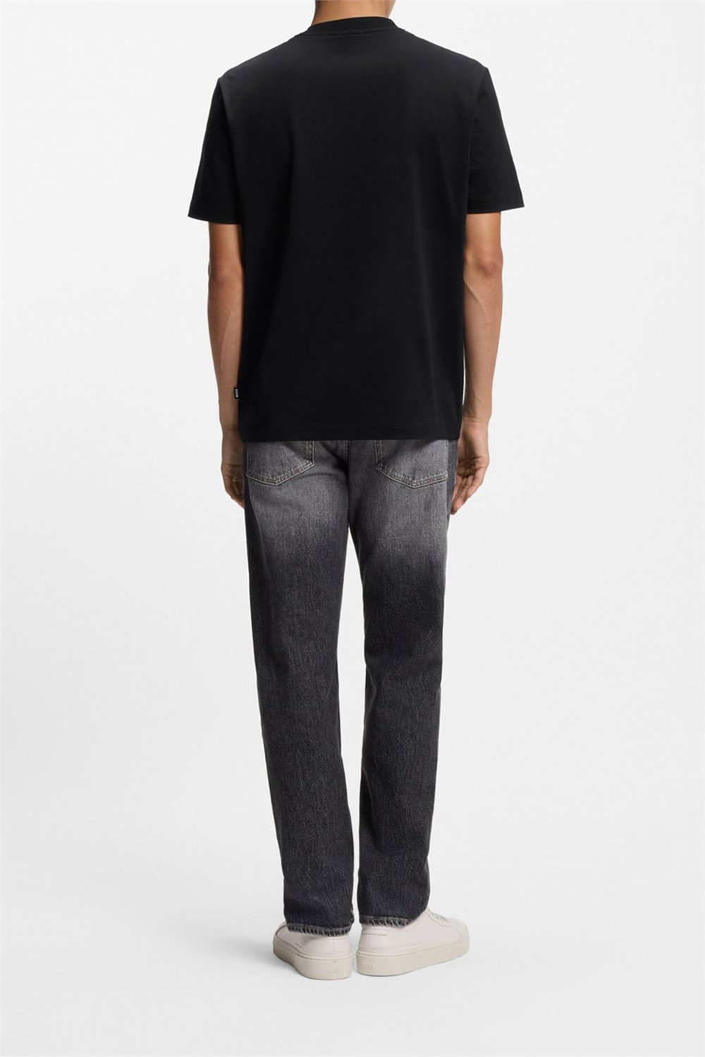 BOSS C Taut 10 Erkek Bisiklet Yaka T-Shirt
