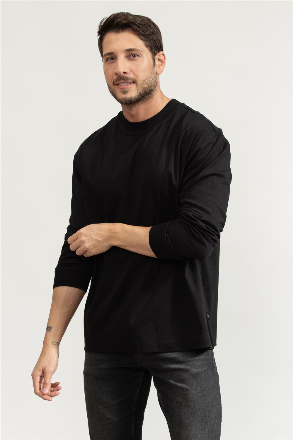 BOSS C-Tubby Erkek Bisiklet Yaka T-Shirt