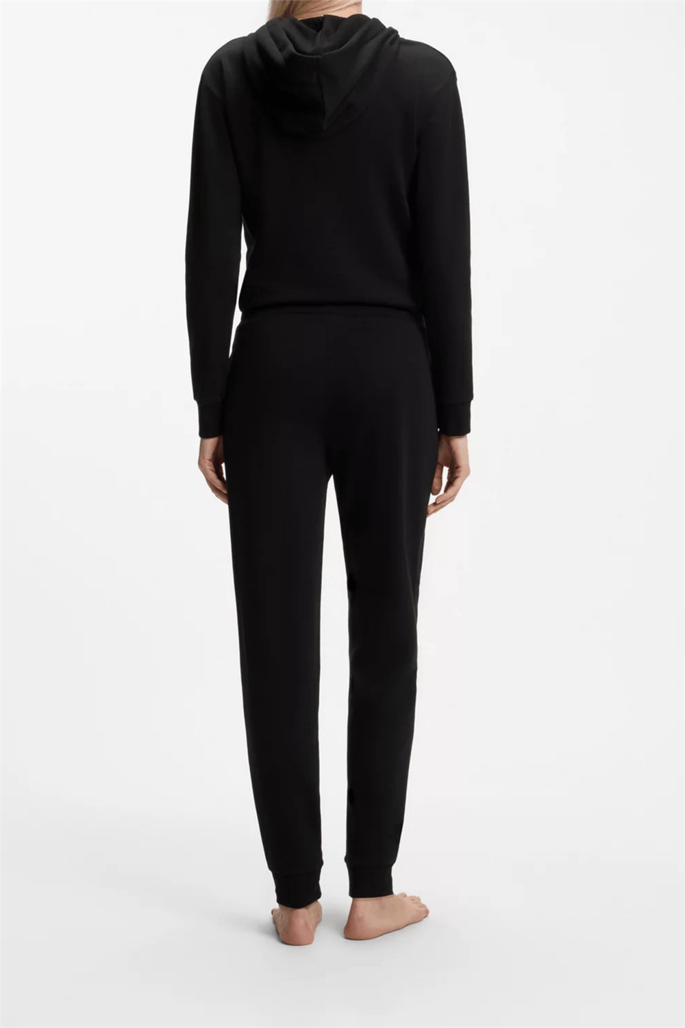 Boss CP Stripe Pants Cuff Kadın Eşofman Altı Siyah