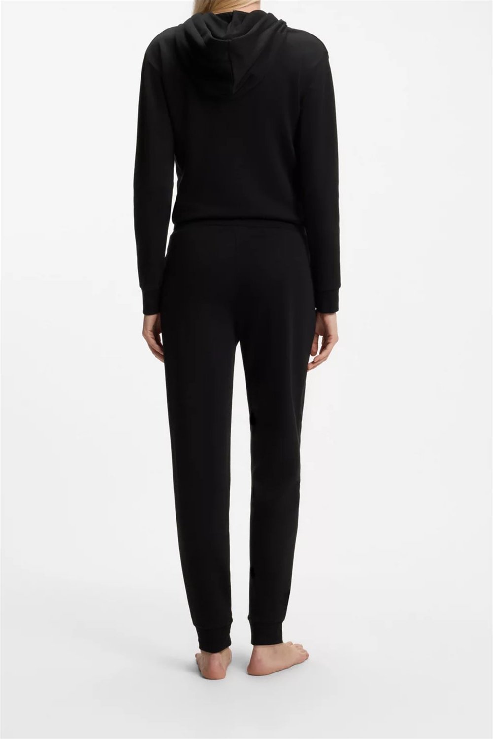 Boss CP Stripe Pants Cuff Kadın Eşofman Altı Siyah