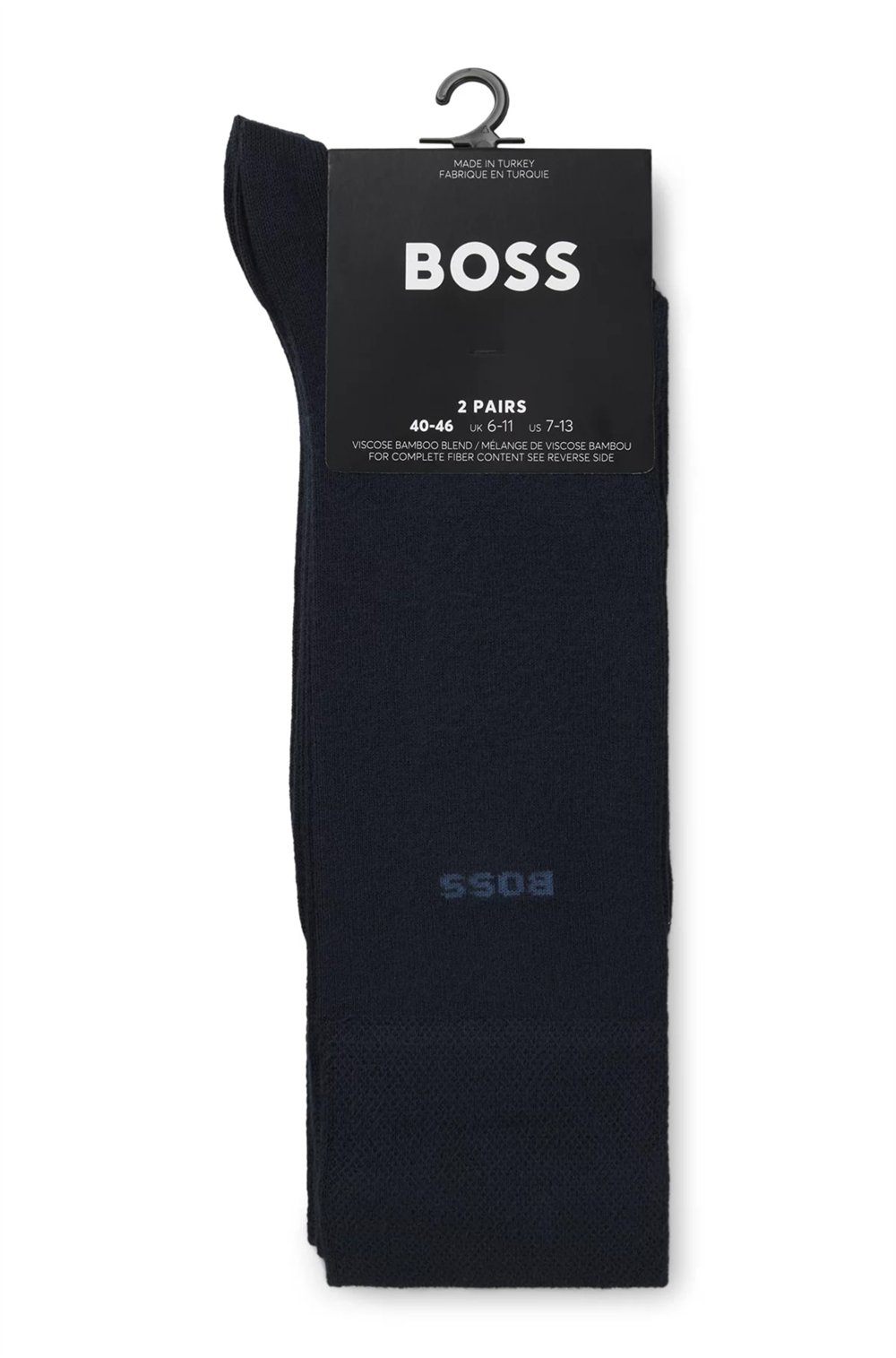 Boss Erkek 2li Çorap Mavi