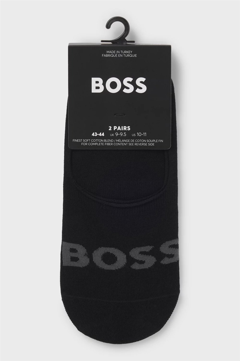 Boss Erkek 2li Çorap Siyah