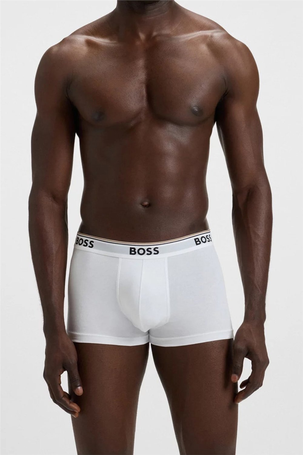 Boss Erkek 3lü Boxer Beyaz