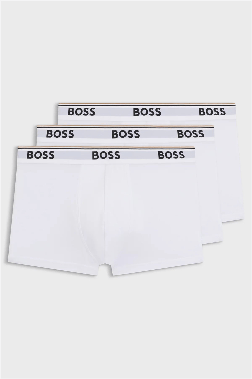 Boss Erkek 3lü Boxer Beyaz