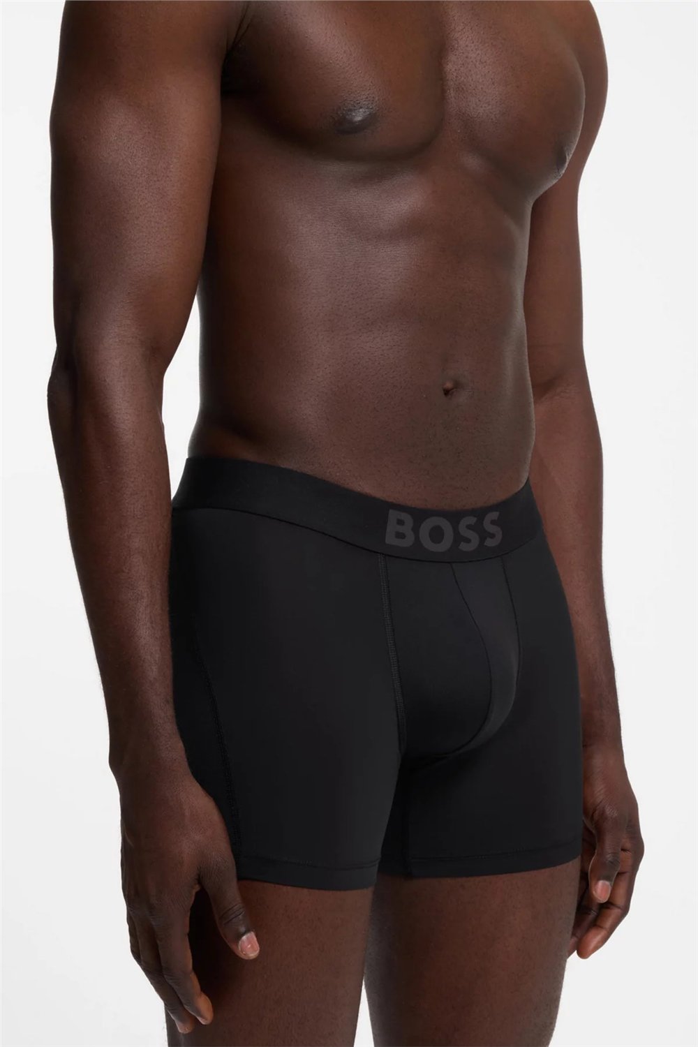 Boss Erkek 3lü Boxer Siyah