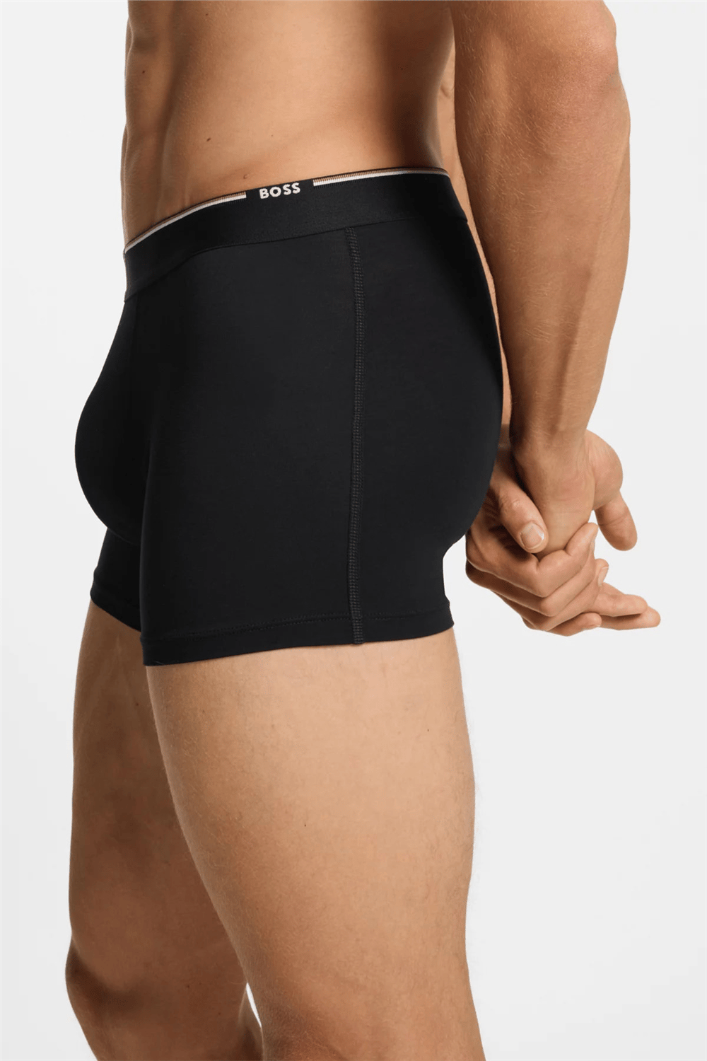 Boss Erkek 3lü Boxer Siyah