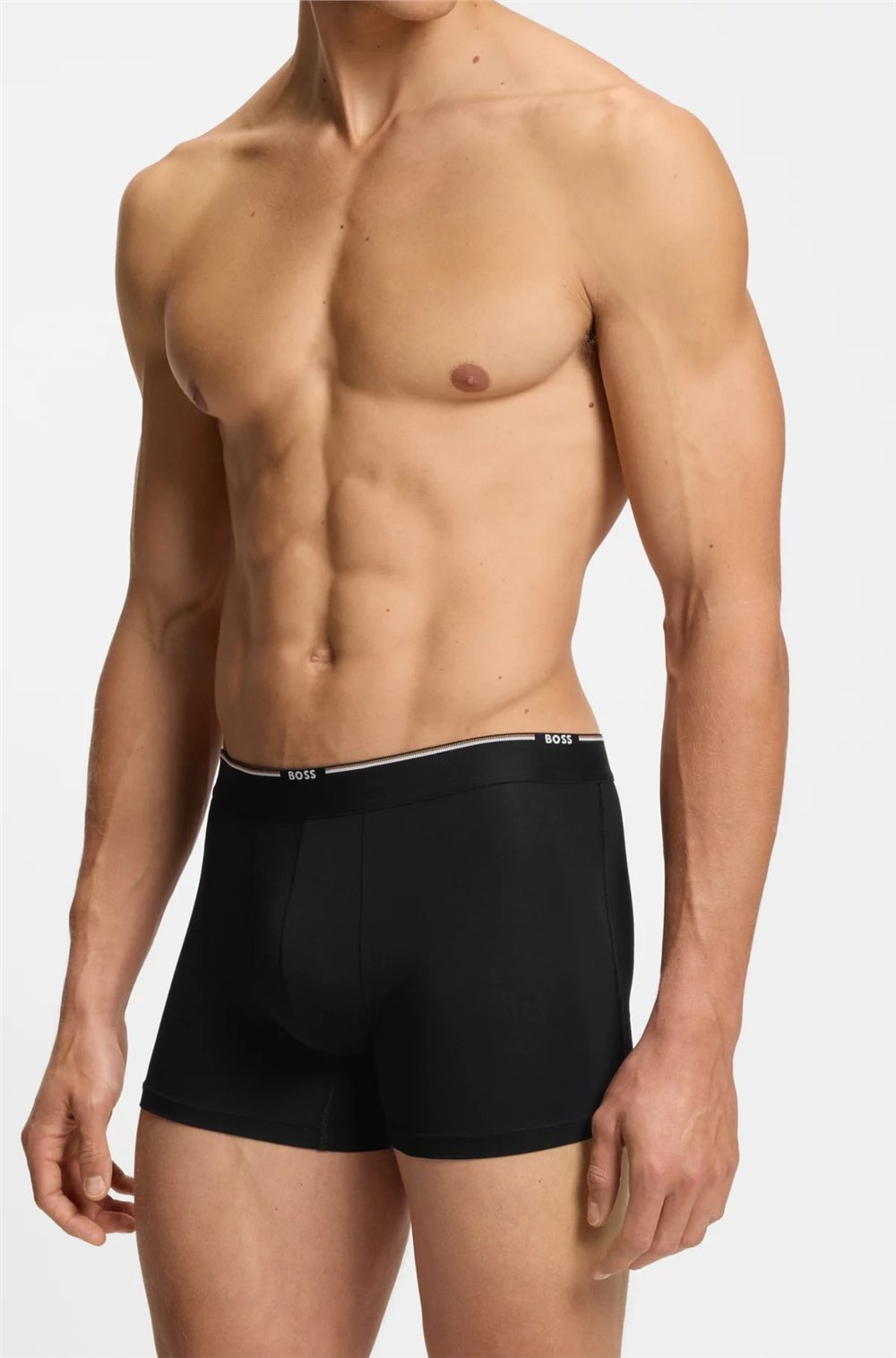Boss Erkek 3lü Boxer Siyah