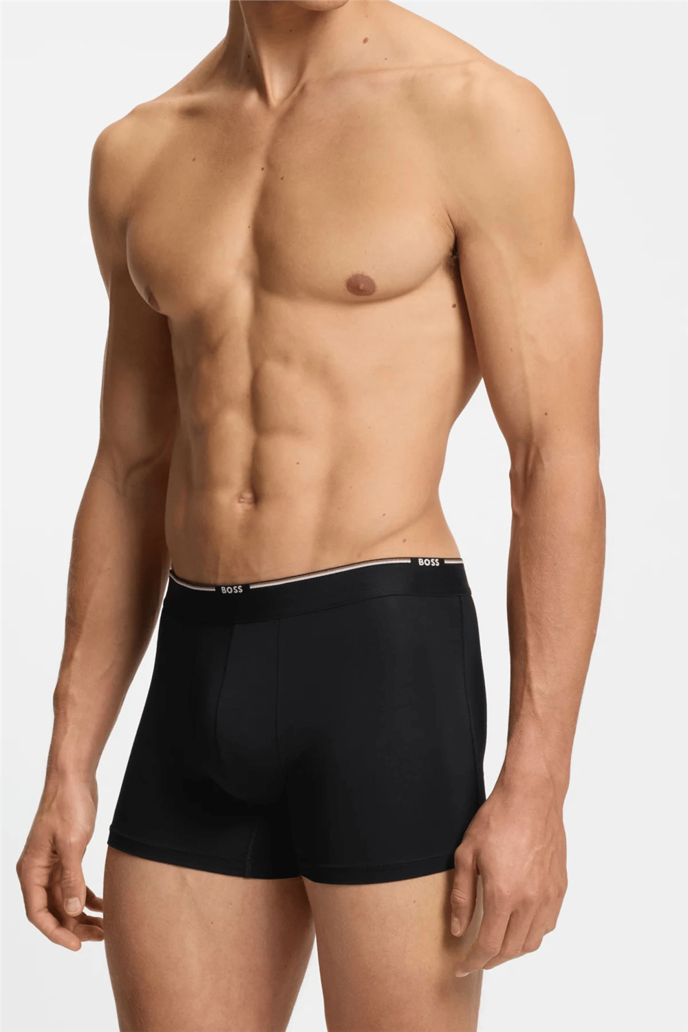 Boss Erkek 3lü Boxer Siyah