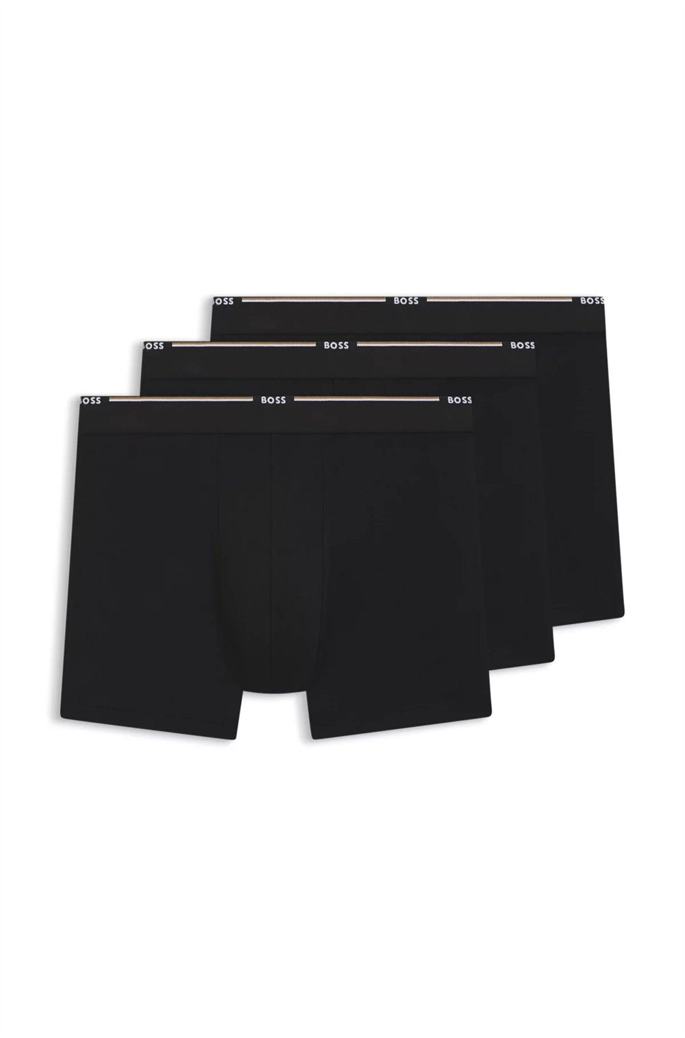 Boss Erkek 3lü Boxer Siyah