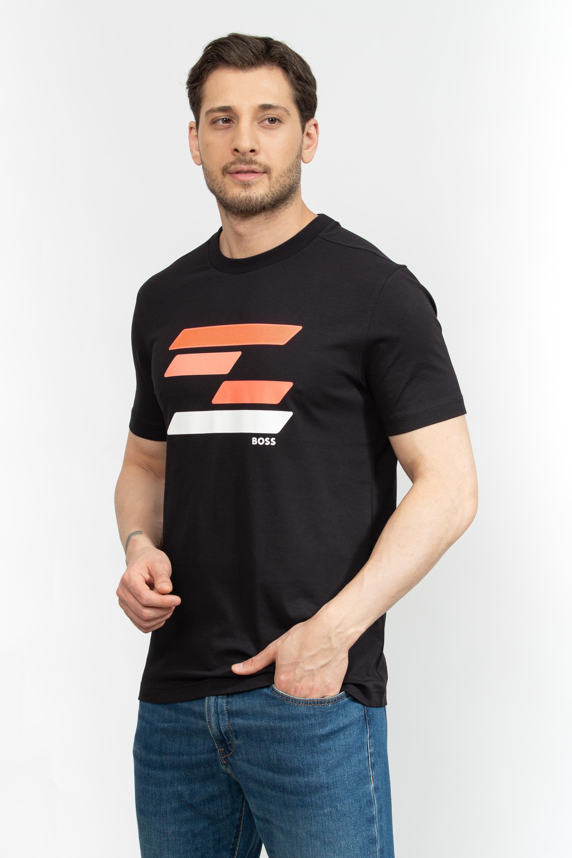 Boss Erkek Bisiklet Yaka T-Shirt