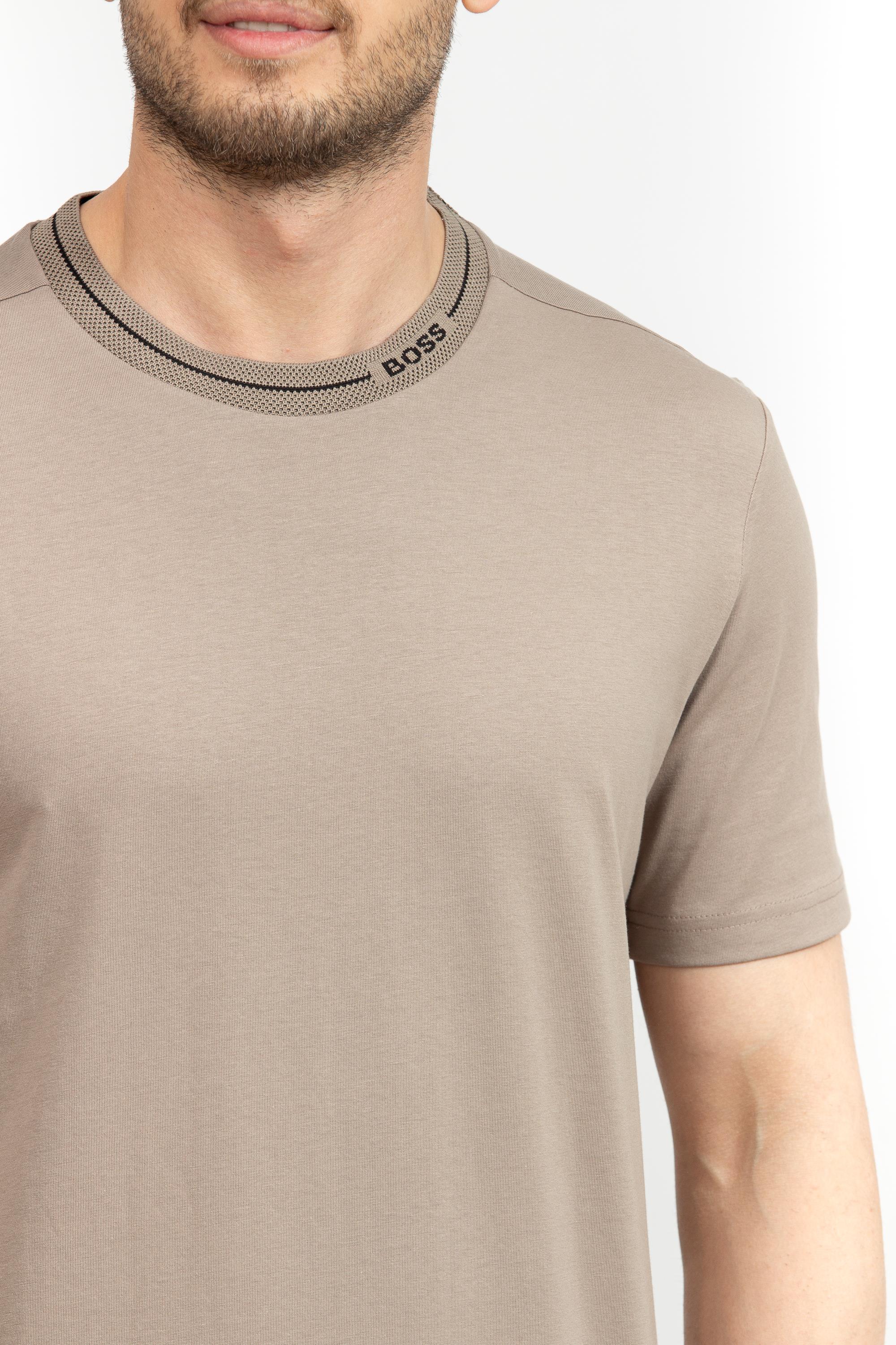 Boss Erkek Bisiklet Yaka T-Shirt