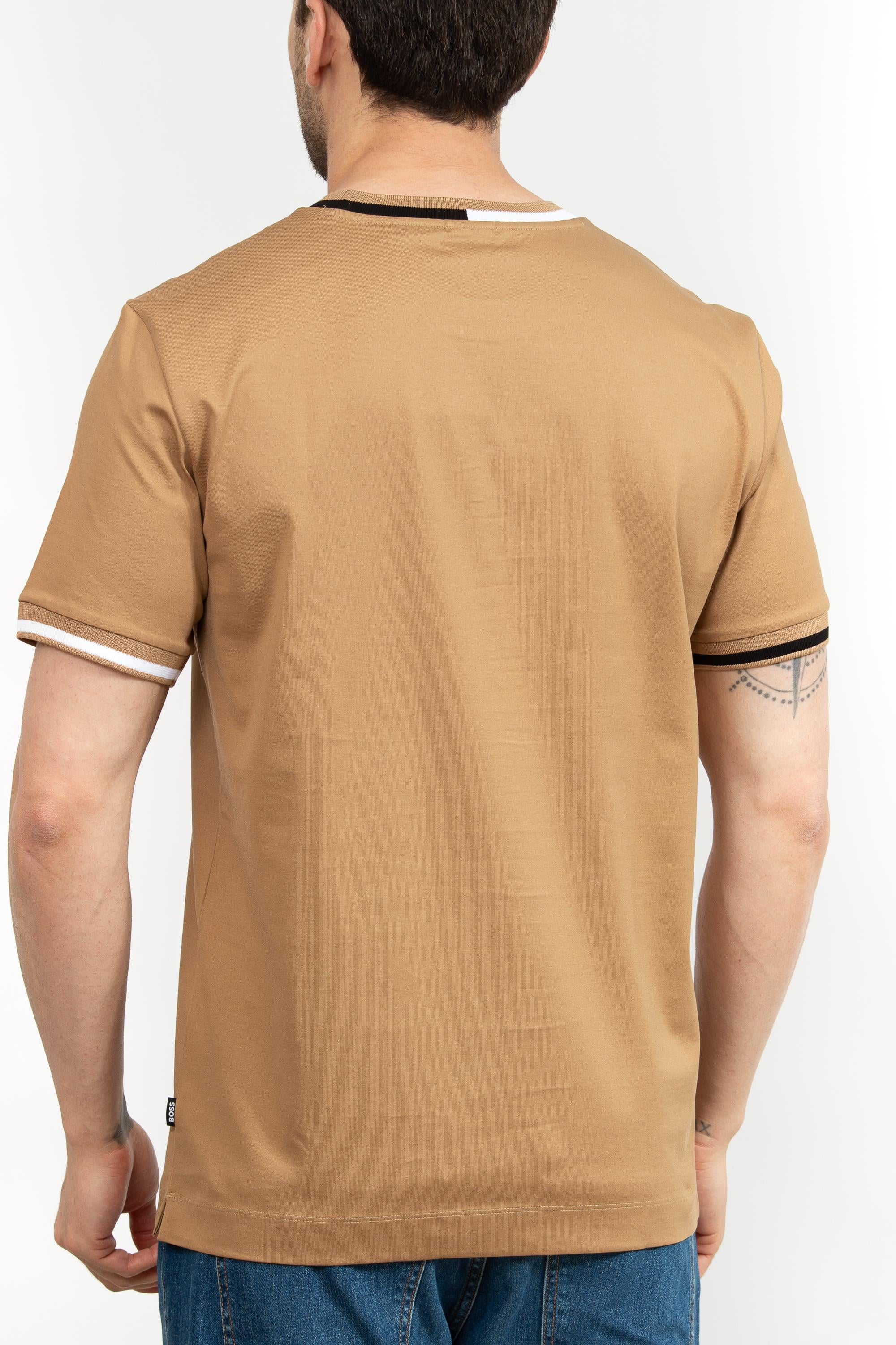 Boss Erkek Bisiklet Yaka T-Shirt