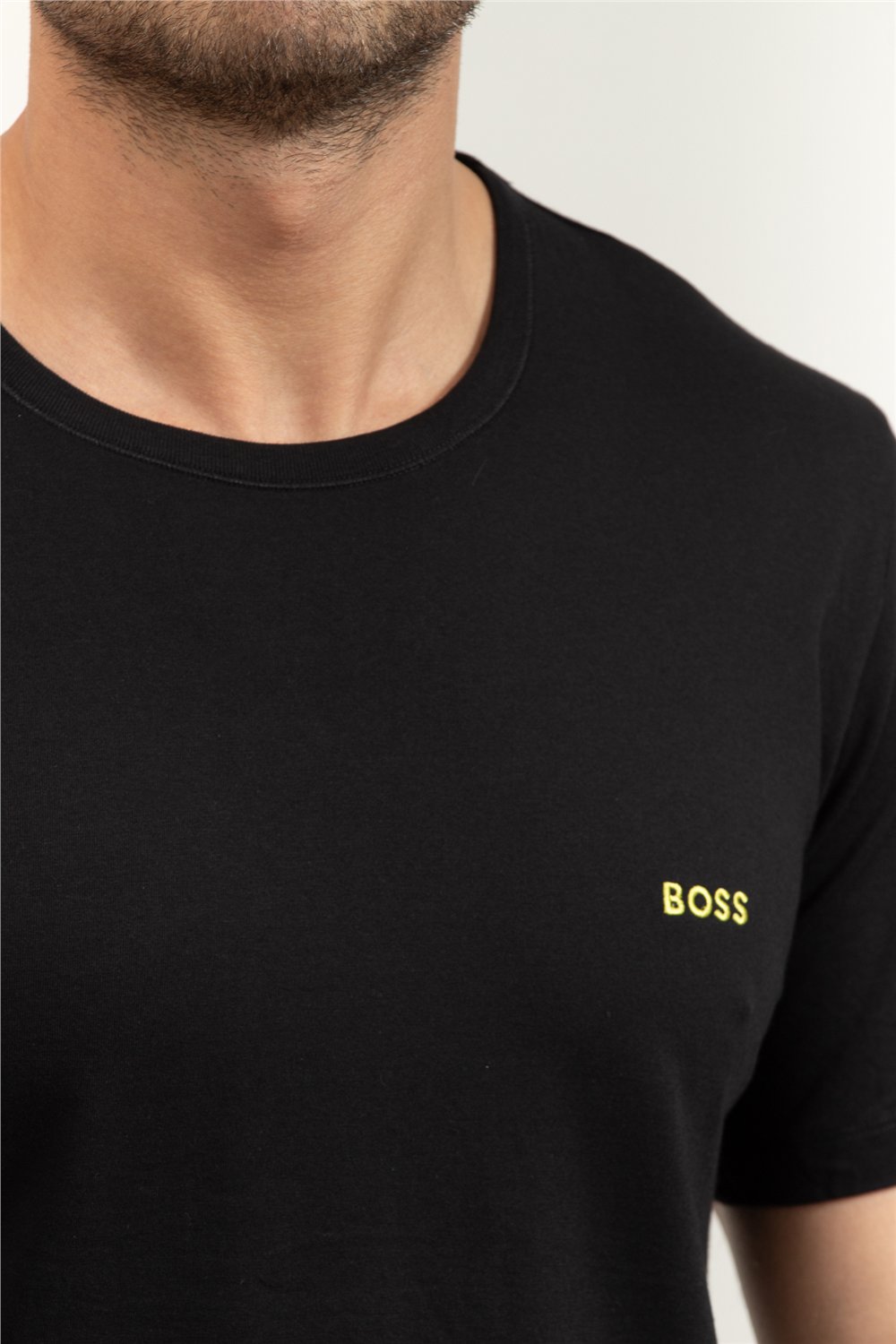 Boss Erkek Bisiklet Yaka T-Shirt