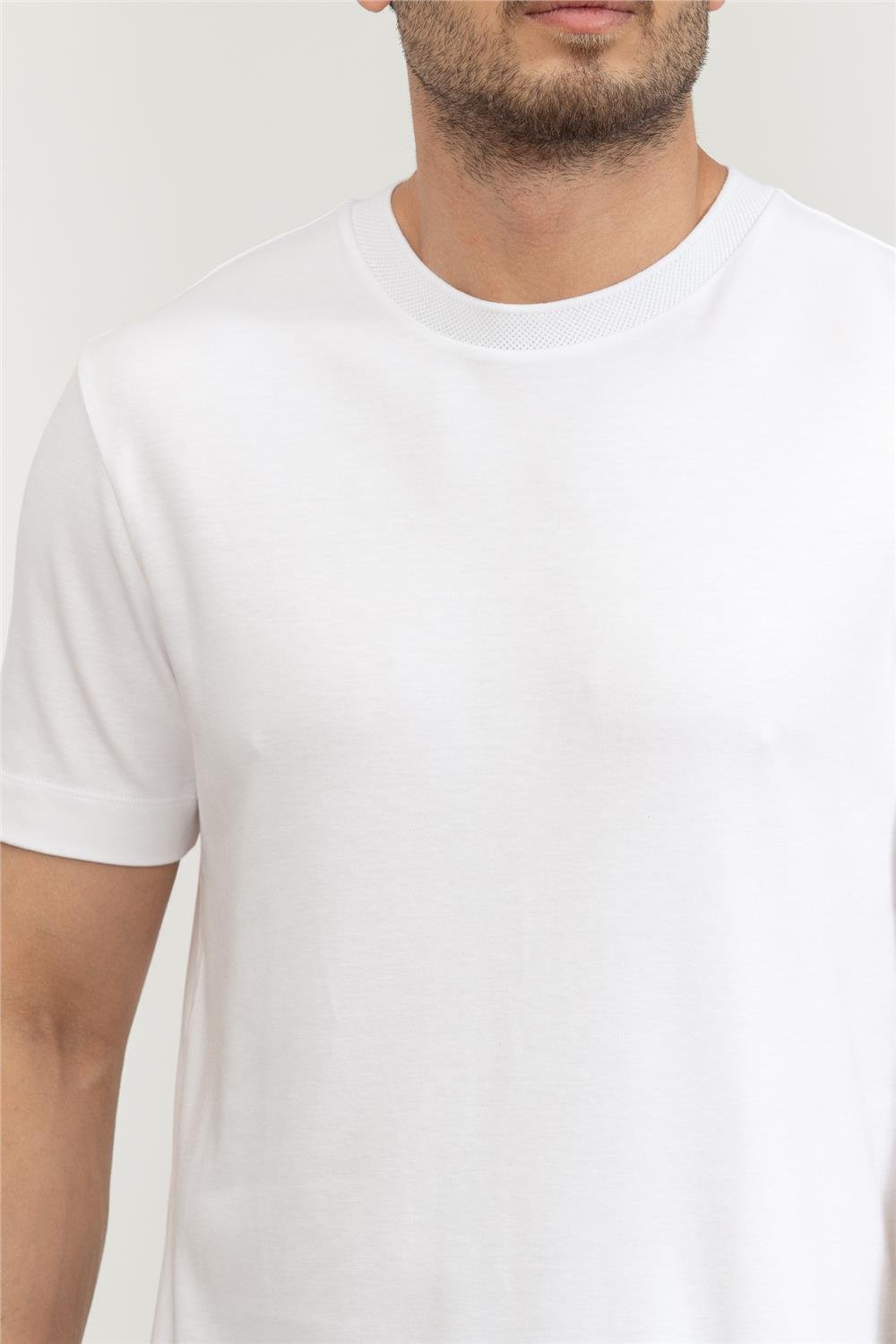 Boss Erkek Bisiklet Yaka T-Shirt