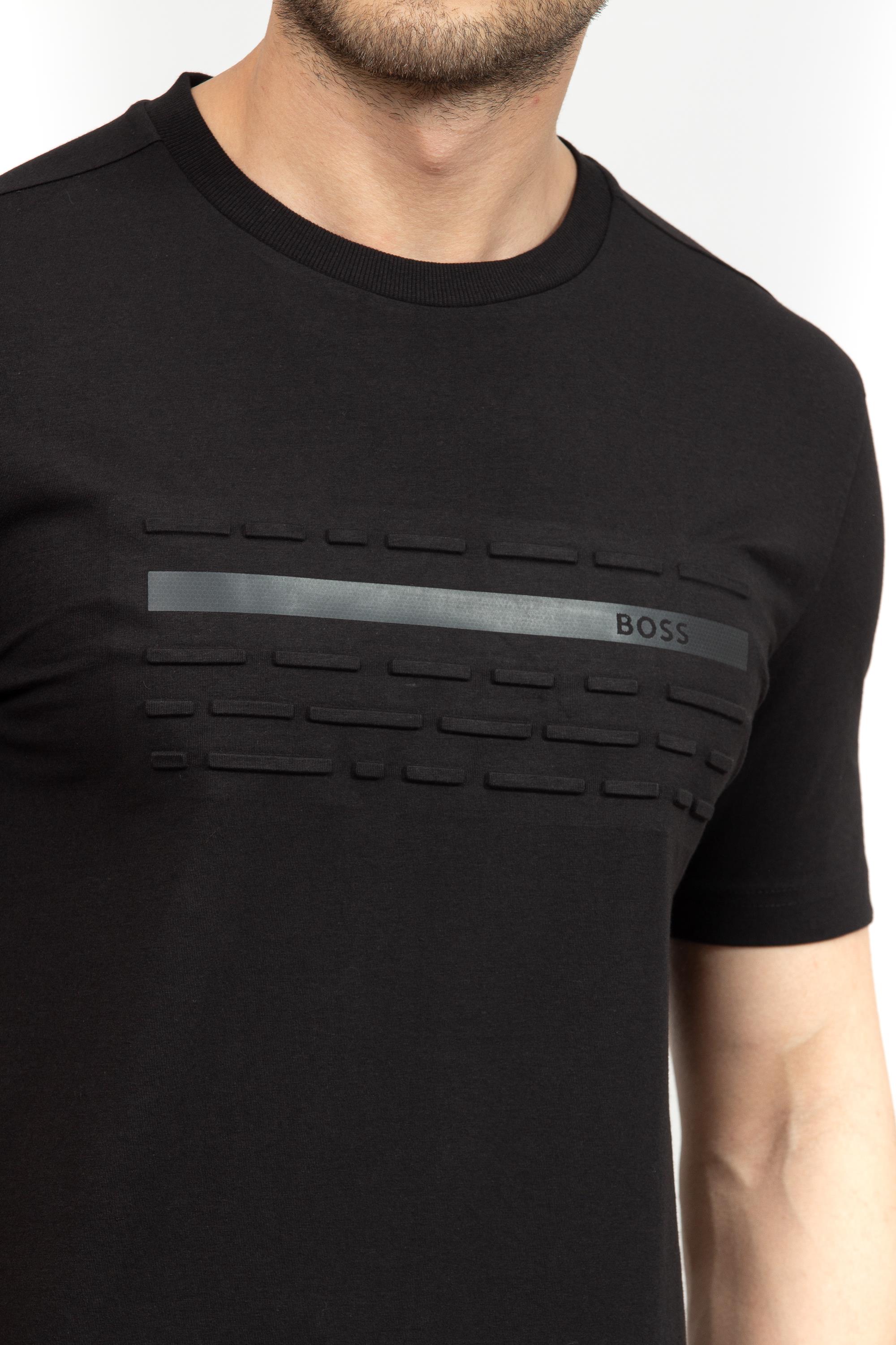 Boss Erkek Bisiklet Yaka T-Shirt