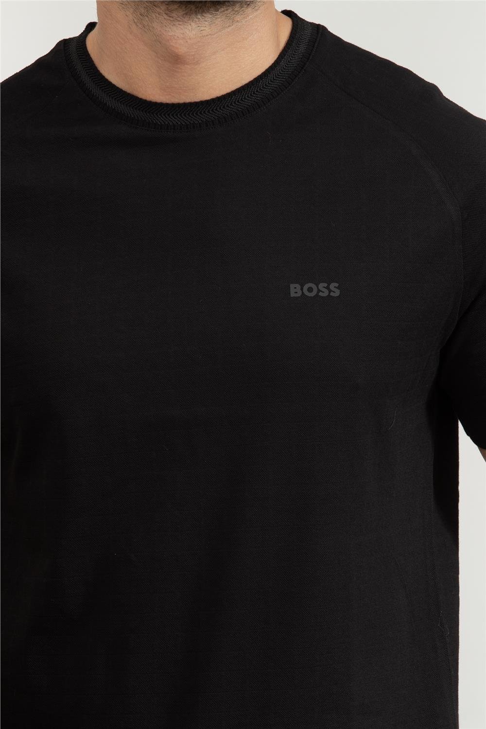 Boss Erkek Bisiklet Yaka T-Shirt