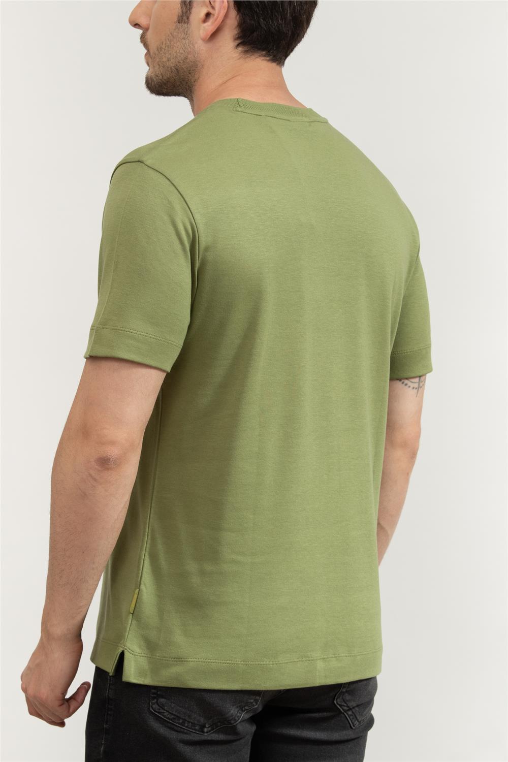 Boss Erkek Bisiklet Yaka T-Shirt