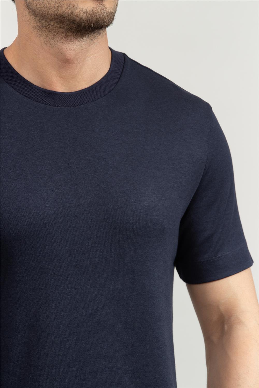 Boss Erkek Bisiklet Yaka T-Shirt